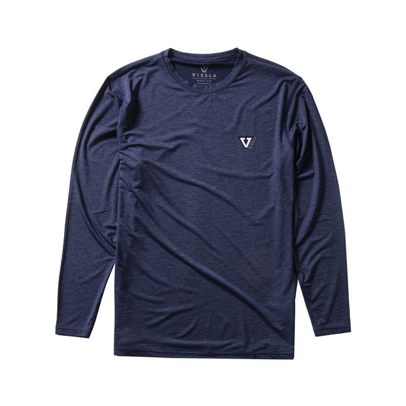 Lycra Manches Longues Vissla twisted Eco 2025 - Bleu Marine Lycra Manches Longues Vissla twisted Eco 2025 - Bleu Marine