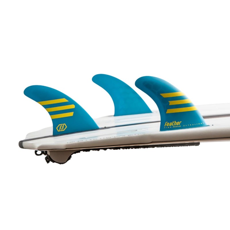 Ailerons Feather Fins Ultralight Epoxy Single Tab Tri - Bleu Ailerons Feather Fins Ultralight Epoxy Single Tab Tri - Bleu