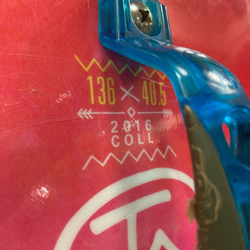 Twin Tip Complet Occasion F-One Trax 2016 136cmx40,5cm Twin Tip Complet Occasion F-One Trax 2016 136cmx40,5cm
