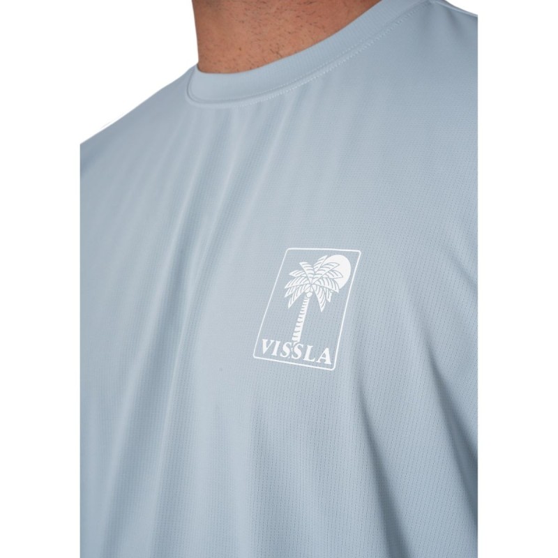 Wetshirt Manches Longues Homme Vissla Pro Comp - Bleu Ciel Wetshirt Manches Longues Homme Vissla Pro Comp - Bleu Ciel