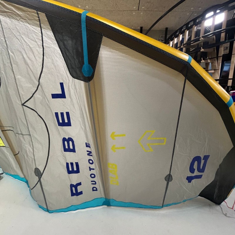 Aile Kitesurf Occasion Duotone REBEL D/Lab 2025 12m Aile Kitesurf Occasion Duotone REBEL D/Lab 2025 12m