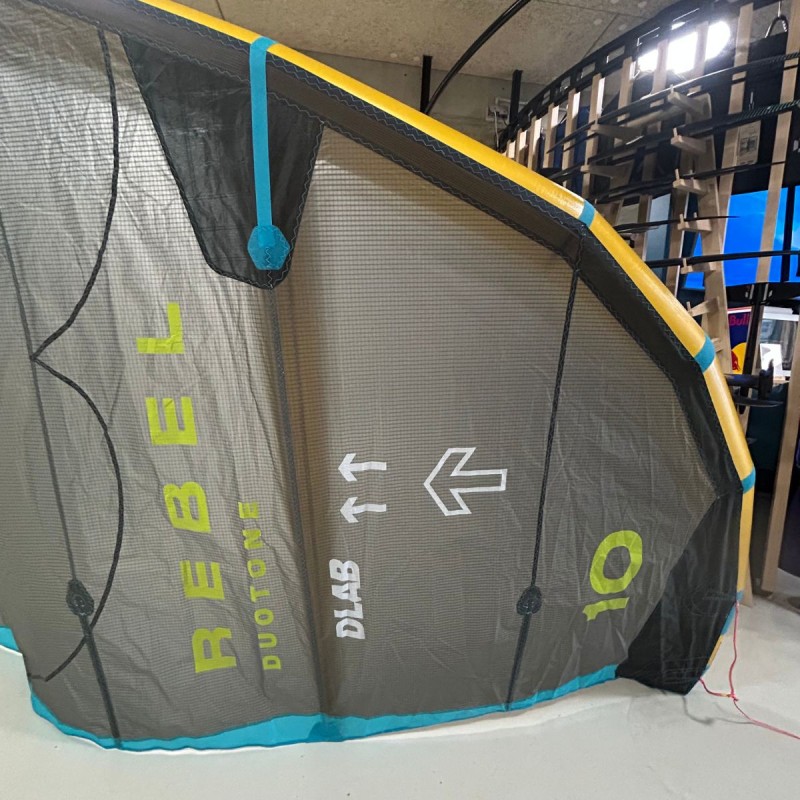 Aile Kitesurf Occasion Duotone REBEL D/Lab 2025 10m Aile Kitesurf Occasion Duotone REBEL D/Lab 2025 10m
