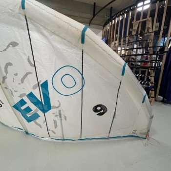 Aile Kitesurf Occasion Duotone Evo Concept blue 2024 - 9m