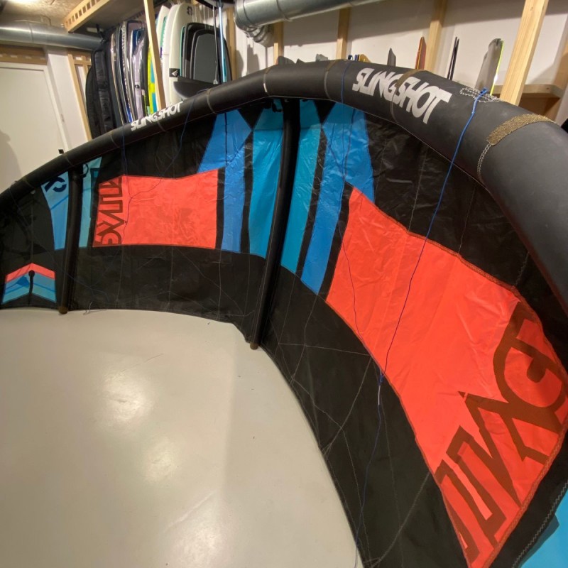 Pack Aile+Barre Kitesurf Occasion Slingshot Rally 2017 - 9m Pack Aile+Barre Kitesurf Occasion Slingshot Rally 2017 - 9m