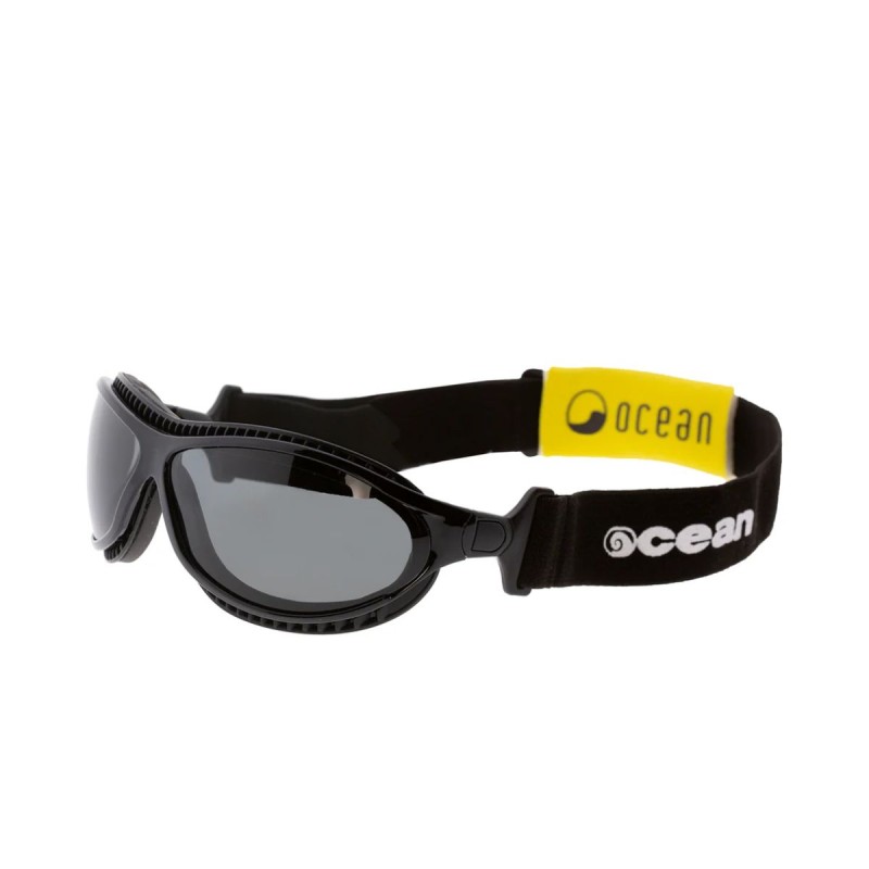 Lunettes Sports Ocean Sunglasses Tierra de Fuego - Noir brillant Lunettes Sports Ocean Sunglasses Tierra de Fuego - Noir brillant