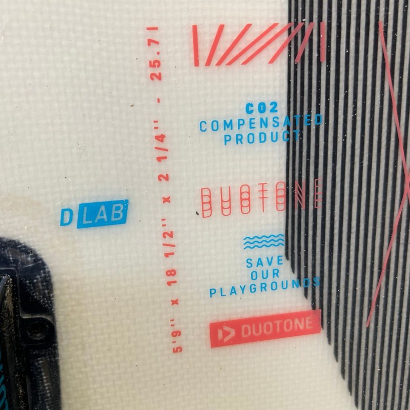 Surf kite occasion Duotone Wam d/lab 5'9 2022 Surf kite occasion Duotone Wam d/lab 5'9 2022
