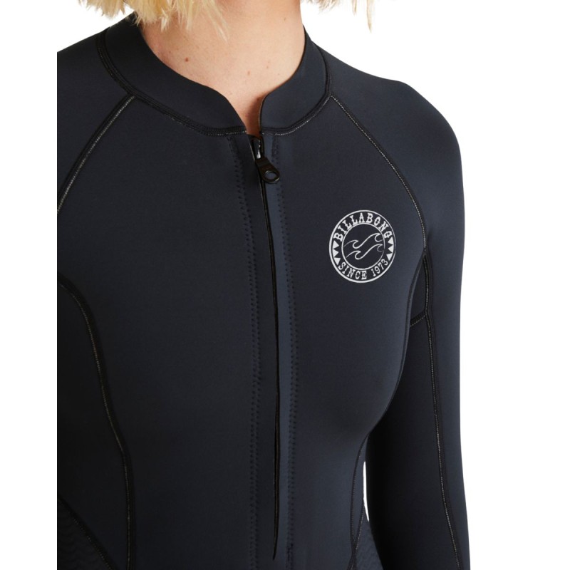 Shorty Manches Longues Femme Billabong Salty Dayz Natural Shorty Manches Longues Femme Billabong Salty Dayz Natural