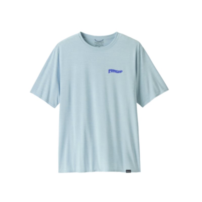 Wetshirt Manches Courtes Patagonia Cap Cool Daily 2026 - Bleu ciel Wetshirt Manches Courtes Patagonia Cap Cool Daily 2026 - Bleu ciel