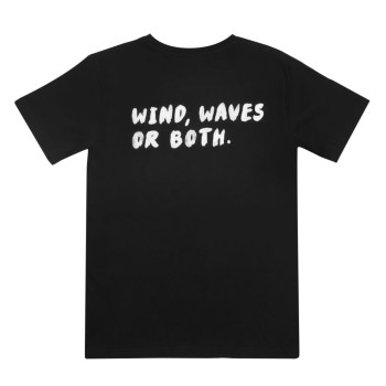 T-shirt Manches Courtes Manera Wind Waves or Both - Noir