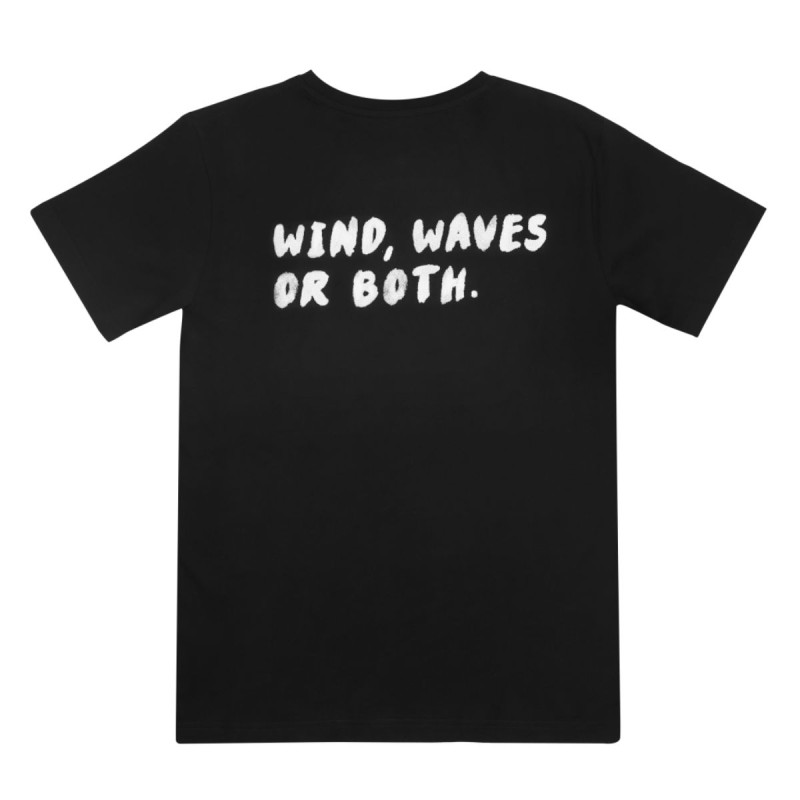 T-shirt Manches Courtes Manera Wind Waves or Both - Noir