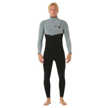 Combinaison Homme RipCurl E Bomb 4/3mm No Zip 2026 - Gris