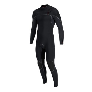 Combinaison Homme O'neill Hyperfreak Fire FZ 5/4+ 2026 - Noir - Vue Face