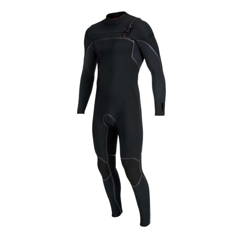 Combinaison Homme O'neill Hyperfreak Fire FZ 5/4+ 2026 - Noir - Vue Face Combinaison Homme O'neill Hyperfreak Fire FZ 5/4+ 2026 - Noir - Vue Face