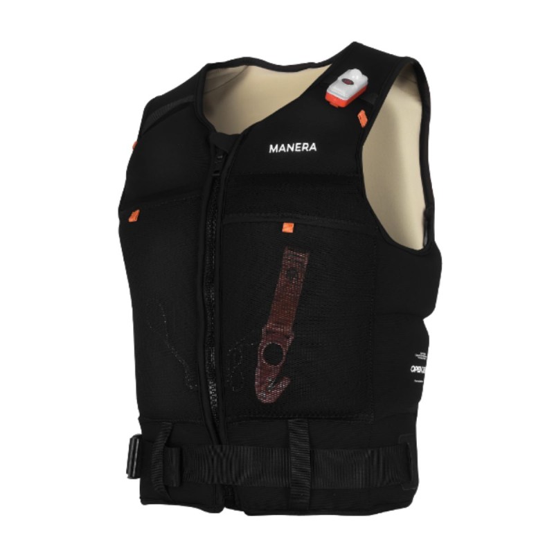 Gilet Wing Manera Open Sea - Noir - Vue face Gilet Wing Manera Open Sea - Noir - Vue face