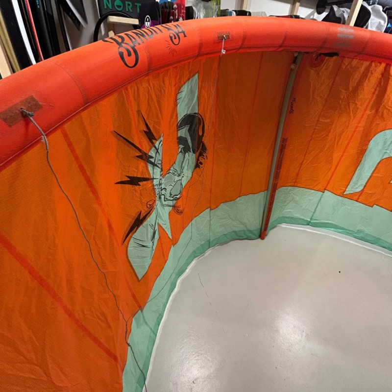 Aile occasion F-one Bandit S 2023 - 9m2 - Orange