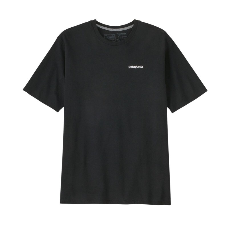 T-shirt Patagonia P-6 Logo Responsibili-Tee - Noir T-shirt Patagonia P-6 Logo Responsibili-Tee - Noir