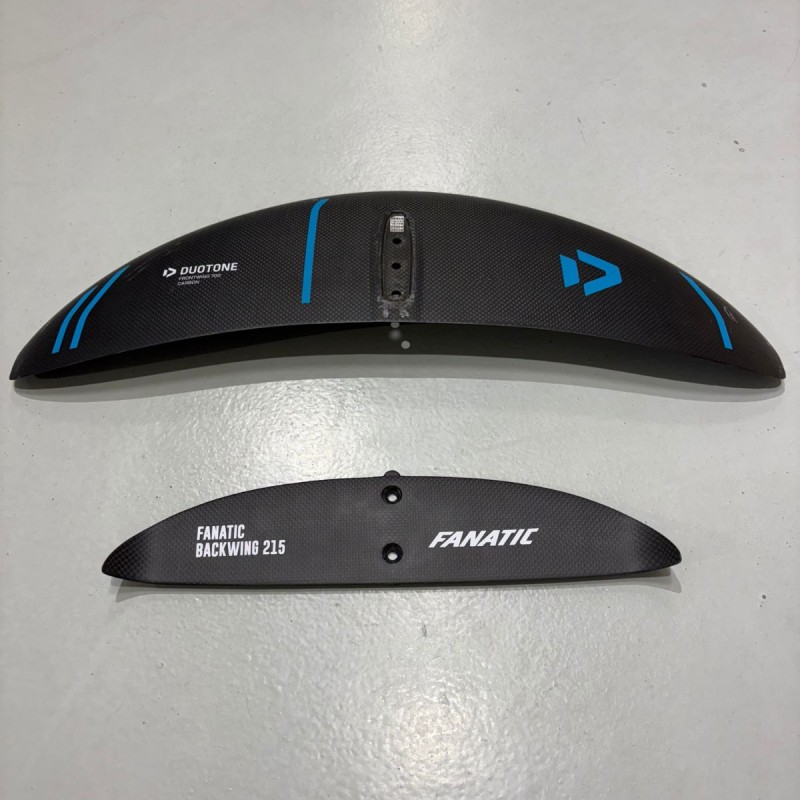 Aile avant et stab Duotone 700 + stab fanatic 215 Aile avant et stab Duotone 700 + stab fanatic 215
