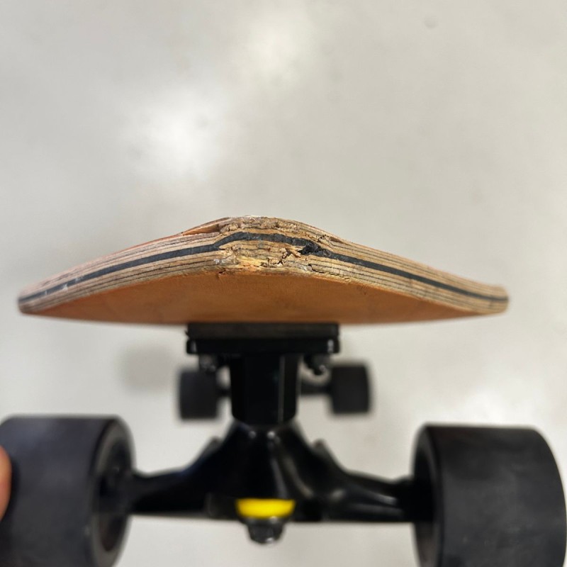 Surfskate Occasion Sandy Shapes Tropical Orange