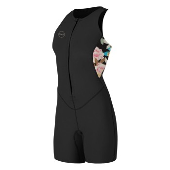 Shorty Manches Courtes Femme O'neill WMS Bahia 1.5mm Front Zip