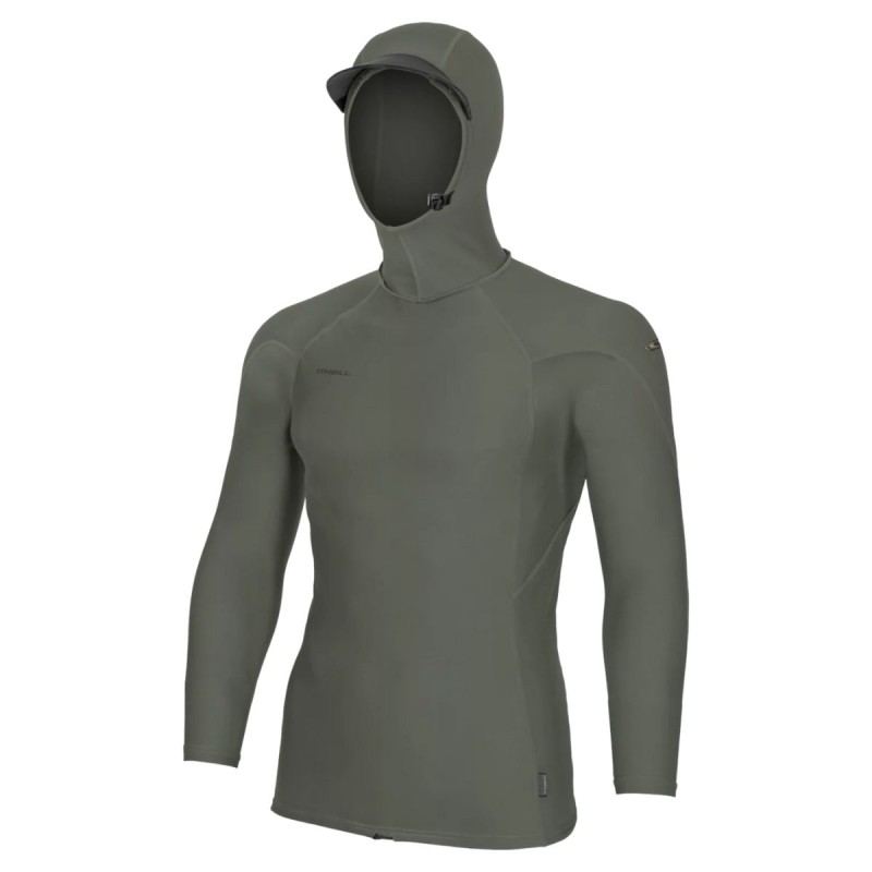 Lycra Capuche O'neill Premium Skins O'ZONE L/S Rash Guard w/HOOD Lycra Capuche O'neill Premium Skins O'ZONE L/S Rash Guard w/HOOD