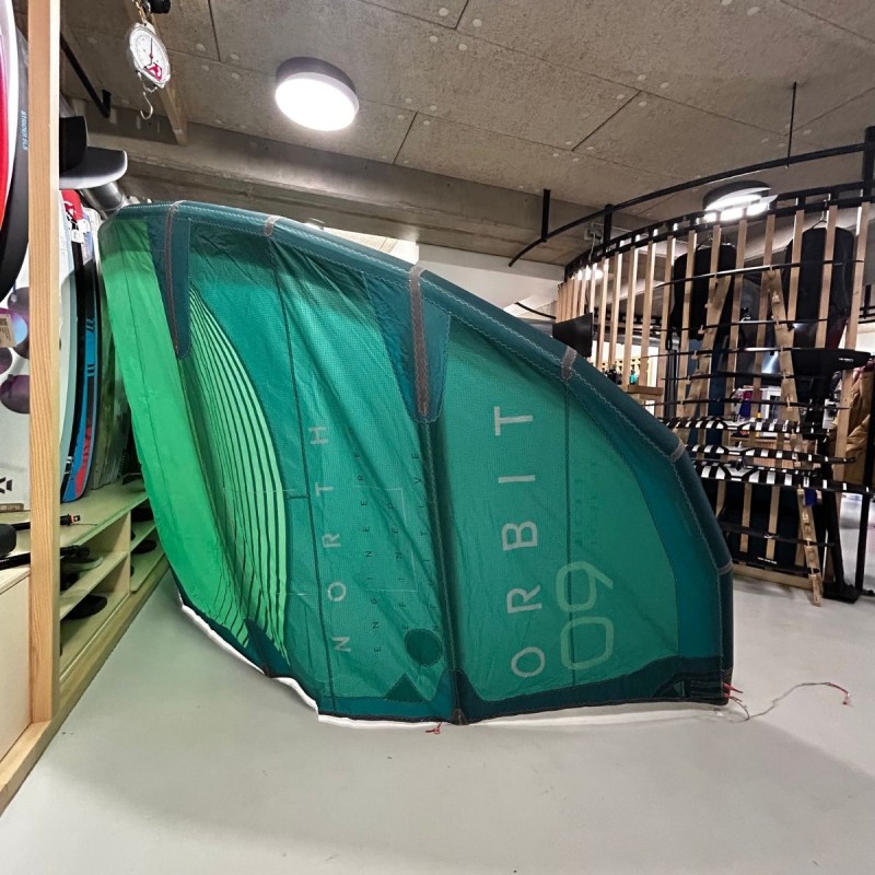 Aile Kitesurf Occasion North Orbit 2023 9m verte
