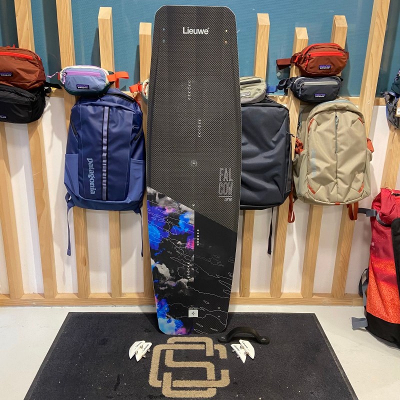 Twintip Complet Occasion Lieuwe Falcon Cloud 9 - 137x40,5cm