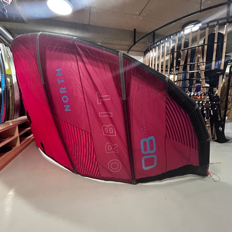 Aile Kitesurf Occasion North Orbit 2022 8m rouge