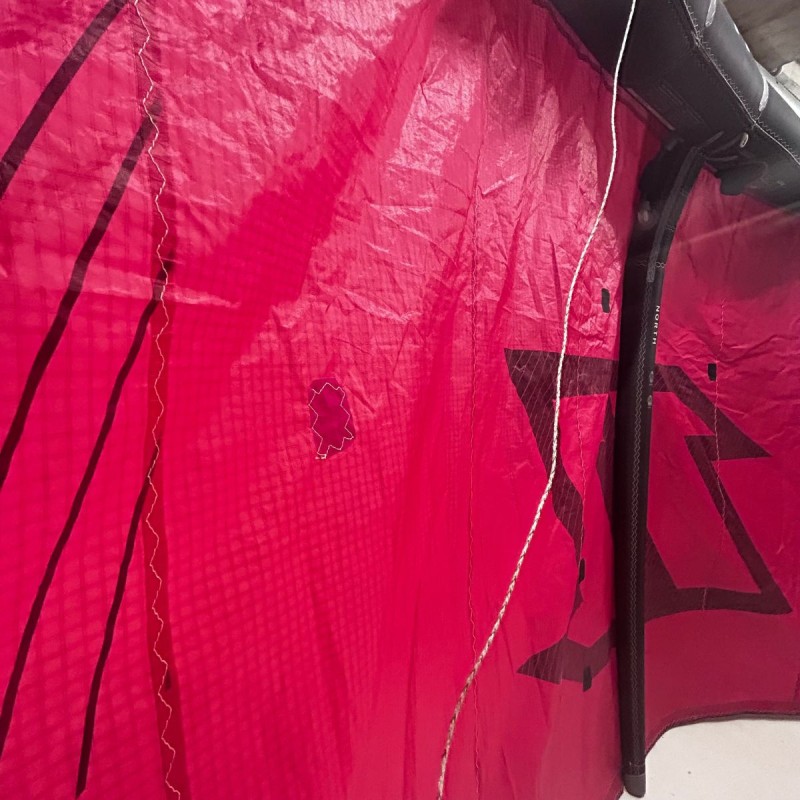 Aile Kitesurf Occasion North Orbit 2022 8m rouge