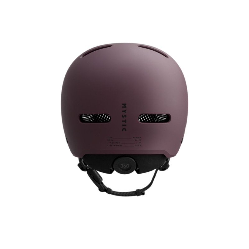 Casque Mystic Vandal Pro - Oxblood Red