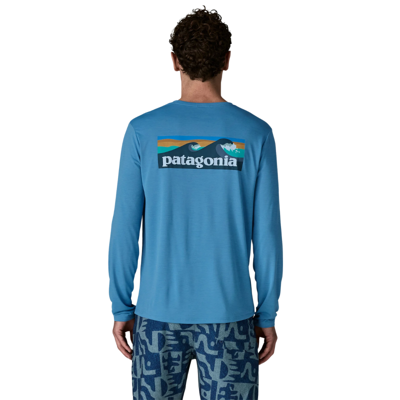 Wetshirt Manches Longues Patagonia Cap Cool Daily 2026 - Bleu Wetshirt Manches Longues Patagonia Cap Cool Daily 2026 - Bleu