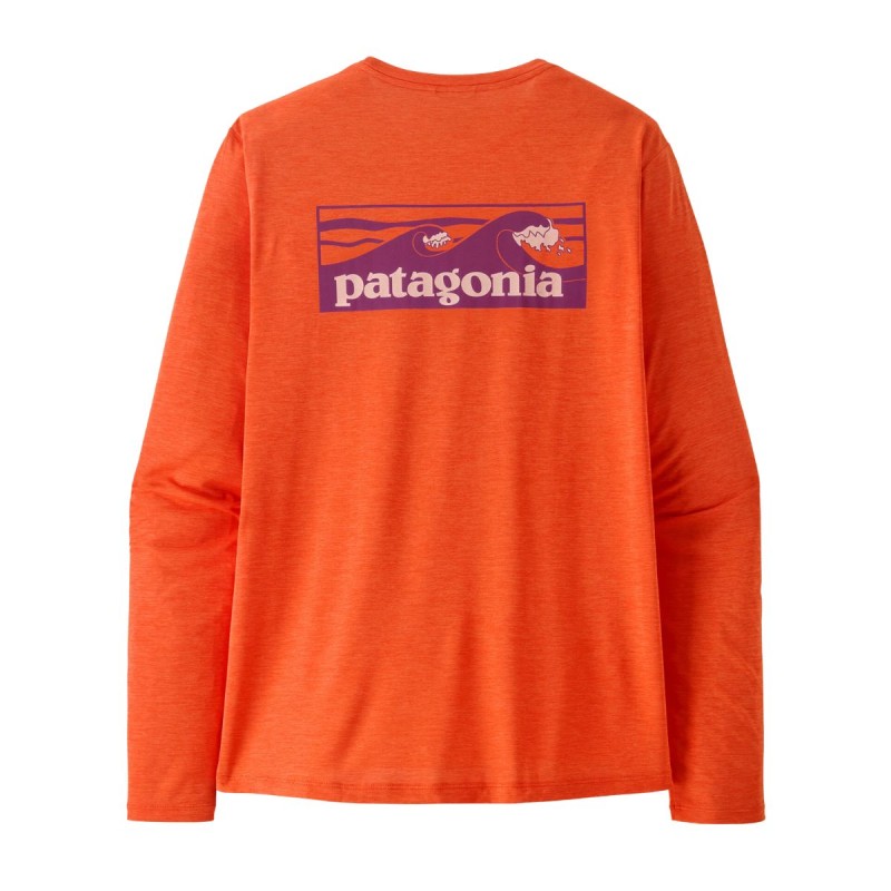 Wetshirt Manches Longues Patagonia Cap Cool Daily 2026 - Orange Wetshirt Manches Longues Patagonia Cap Cool Daily 2026 - Orange