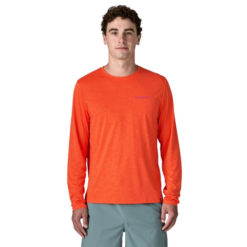 Wetshirt Manches Longues Patagonia Cap Cool Daily 2026 - Orange Wetshirt Manches Longues Patagonia Cap Cool Daily 2026 - Orange