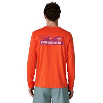 Wetshirt Manches Longues Patagonia Cap Cool Daily 2026 - Orange Wetshirt Manches Longues Patagonia Cap Cool Daily 2026 - Orange