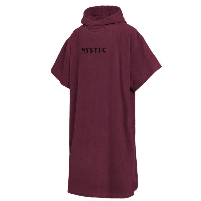 Poncho Mystic Brand Oxblood Red