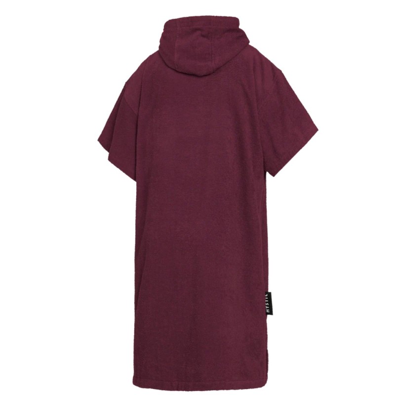 Poncho Mystic Brand Oxblood Red