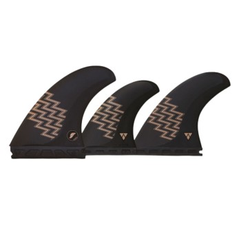 Ailerons Tri-Quad Futures - Gerry Lopez ALPHA series Carbon