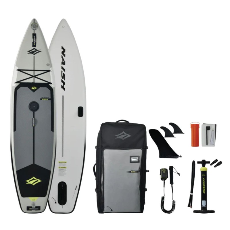Pack SUP Gonflable Naish Mana Crossover ISup 2026 Pack SUP Gonflable Naish Mana Crossover ISup 2026