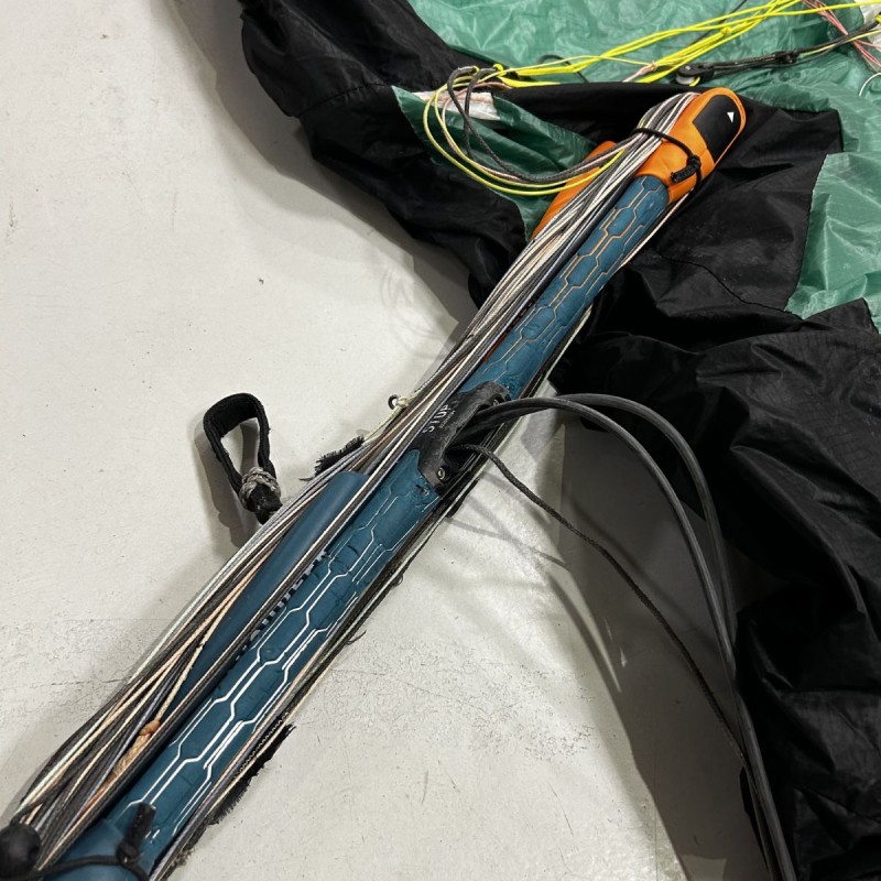 Aile à caisson Occasion Flysurfer Soul V2 15m + barre Flysurfer Force control