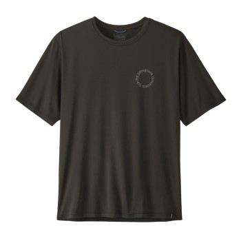 Wetshirt Manches Courtes Patagonia Cap Cool Daily Great Waves - Spoke Stencil
