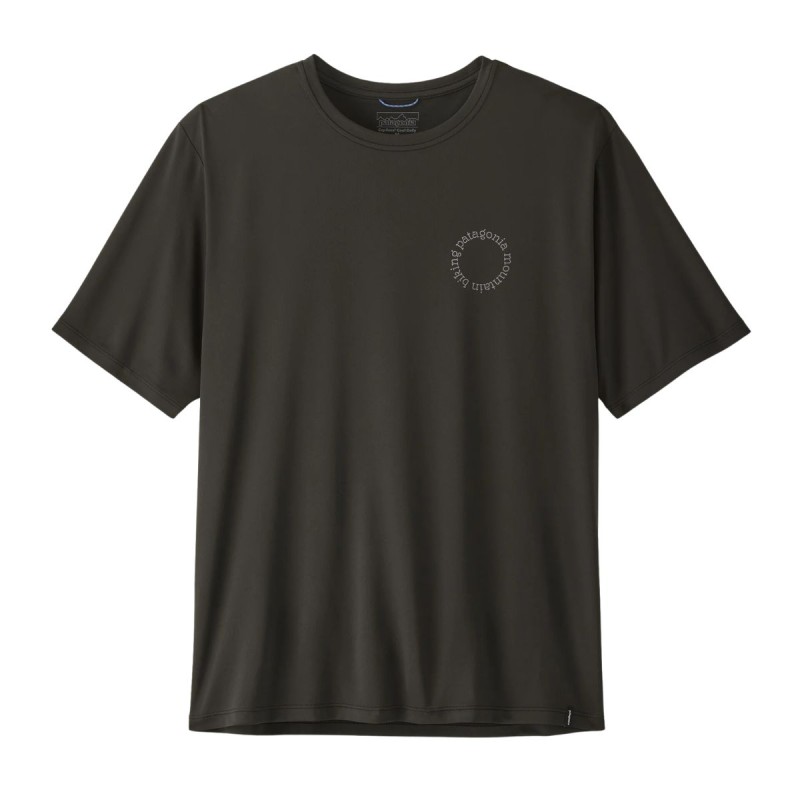 Wetshirt Manches Courtes Patagonia Cap Cool Daily Great Waves - Spoke Stencil Wetshirt Manches Courtes Patagonia Cap Cool Daily Great Waves - Spoke Stencil
