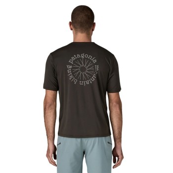 Wetshirt Manches Courtes Patagonia Cap Cool Daily Great Waves - Spoke Stencil Wetshirt Manches Courtes Patagonia Cap Cool Daily Great Waves - Spoke Stencil