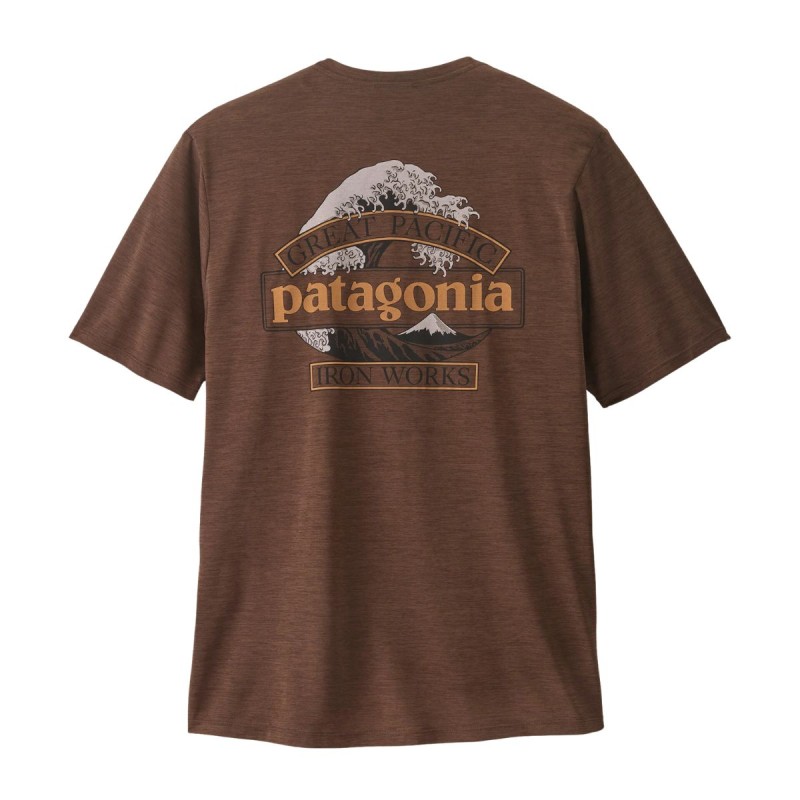 Wetshirt Manches Courtes Patagonia Cap Cool Daily Great Waves - BRMX Wetshirt Manches Courtes Patagonia Cap Cool Daily Great Waves - BRMX