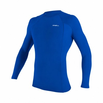 Lycra Manches Longues O'Neill Basic Skins L/S Rash Guard - Bleu clair