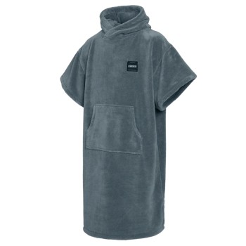 Poncho Mystic Teddy Tidal Blue
