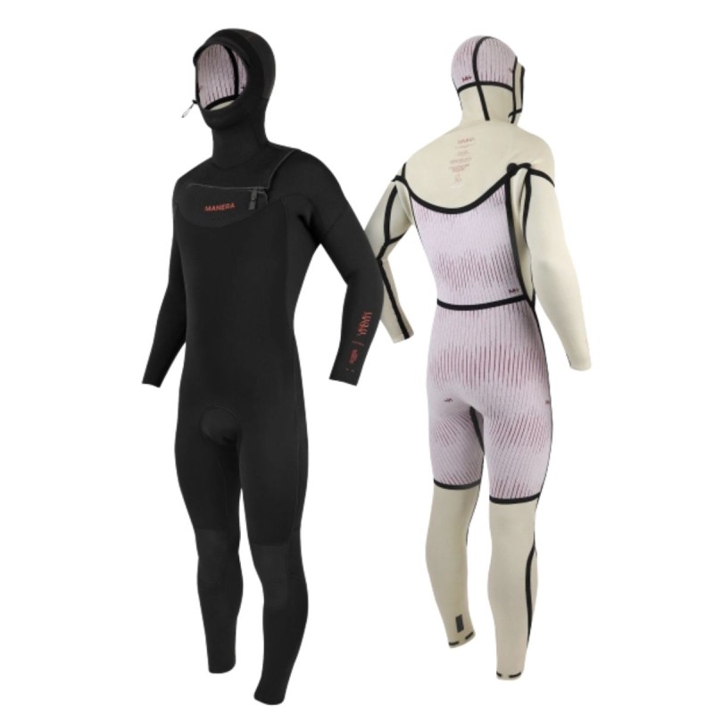 Combinaison à Cagoule Homme Manera Magma Hooded FZ 6/4mm 2027