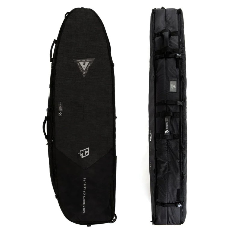 Housse de Surf Creatures Shortboard Quad Wheely DT2.0 Housse de Surf Creatures Shortboard Quad Wheely DT2.0
