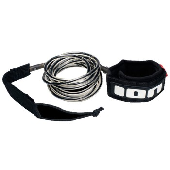 ION Surfboard Leash 6 pieds Black
