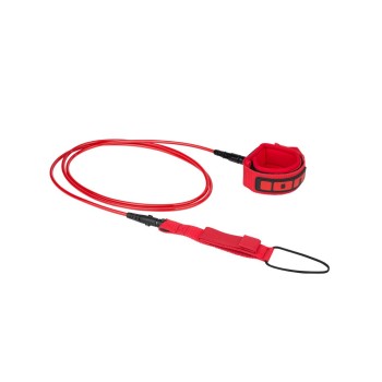 ION Surfboard Leash 6 pieds Red