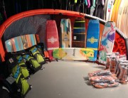 Kitesurf Liquid force 2014 cornershop Aile Board planche barres pompe