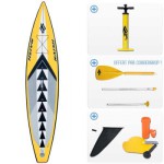 SUP Naish One 12'6 + Pagaie Naish Alu